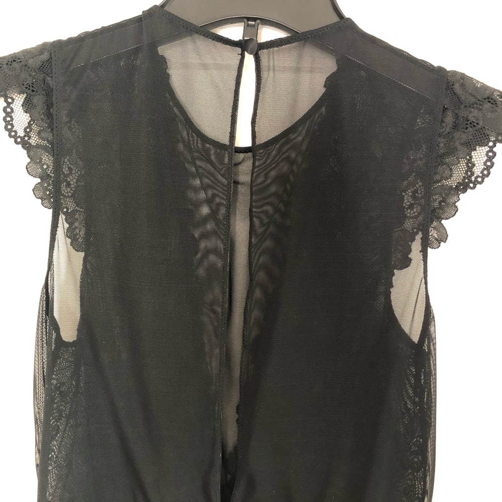 H&M Lace/Mesh Bodysuit - Picture 6 of 7